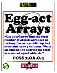 Buy this or you will never be able to teach arrays properly!